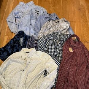Bundle of Men’s Button Down Shirts, XXL